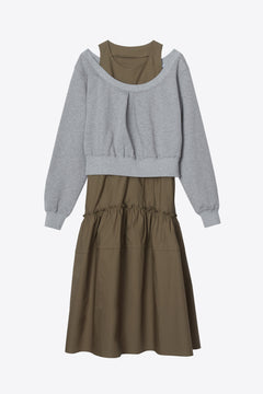 GREY MELANGE-ARMY