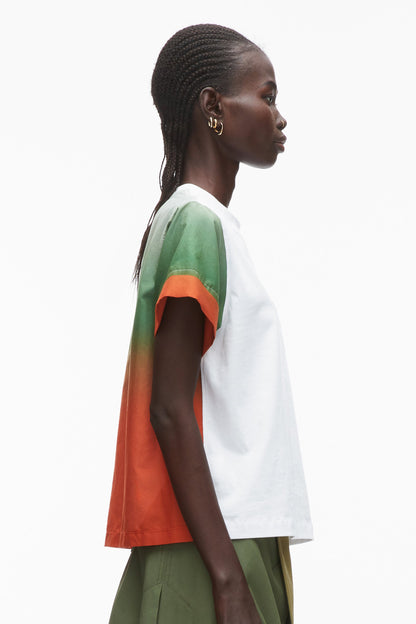 Ombré Voile T-Shirt