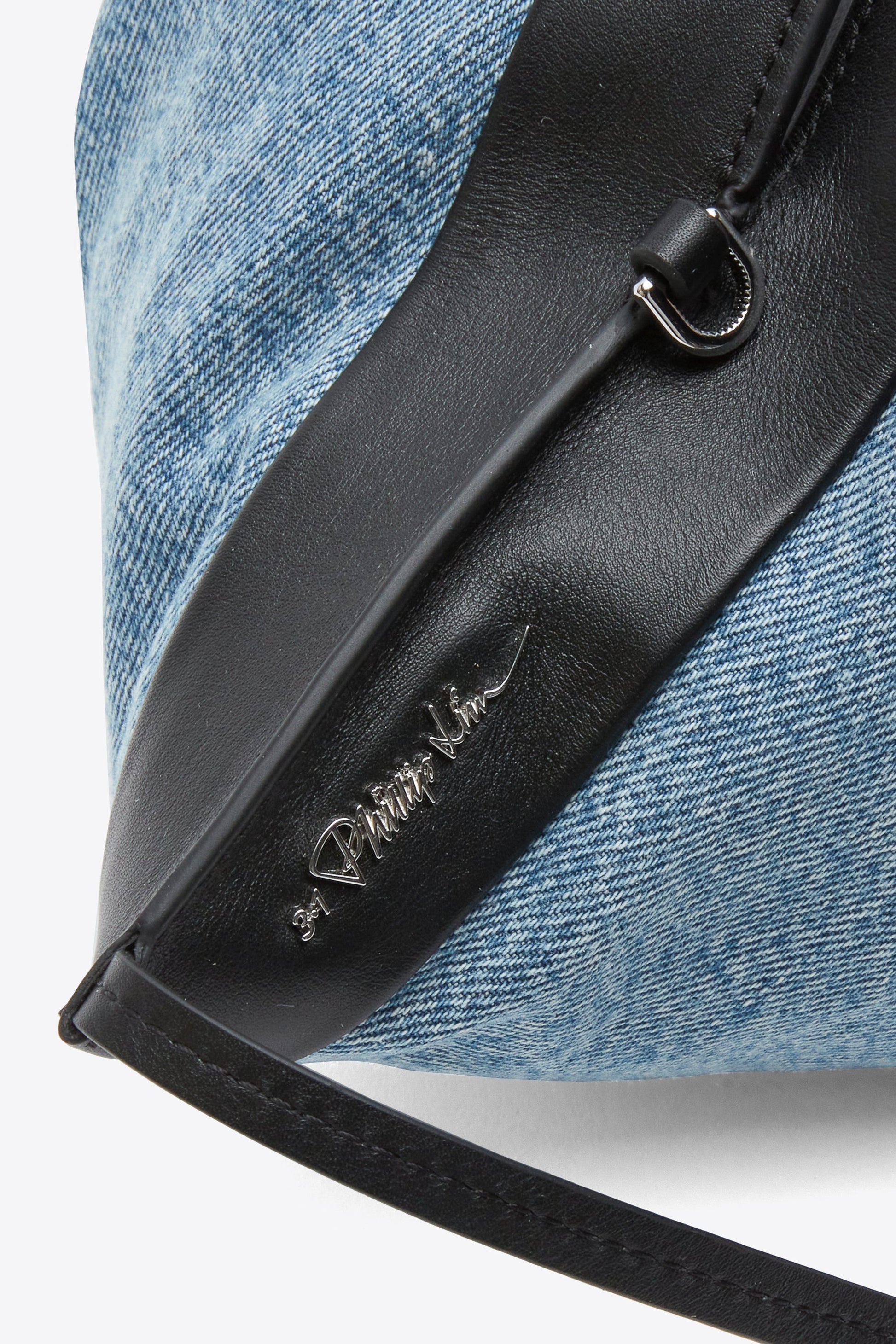 Luna Mini Denim Crossbody Bag