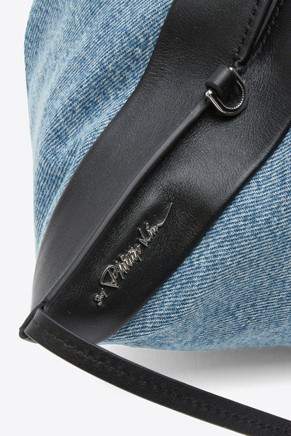 Luna Mini Denim Crossbody Bag