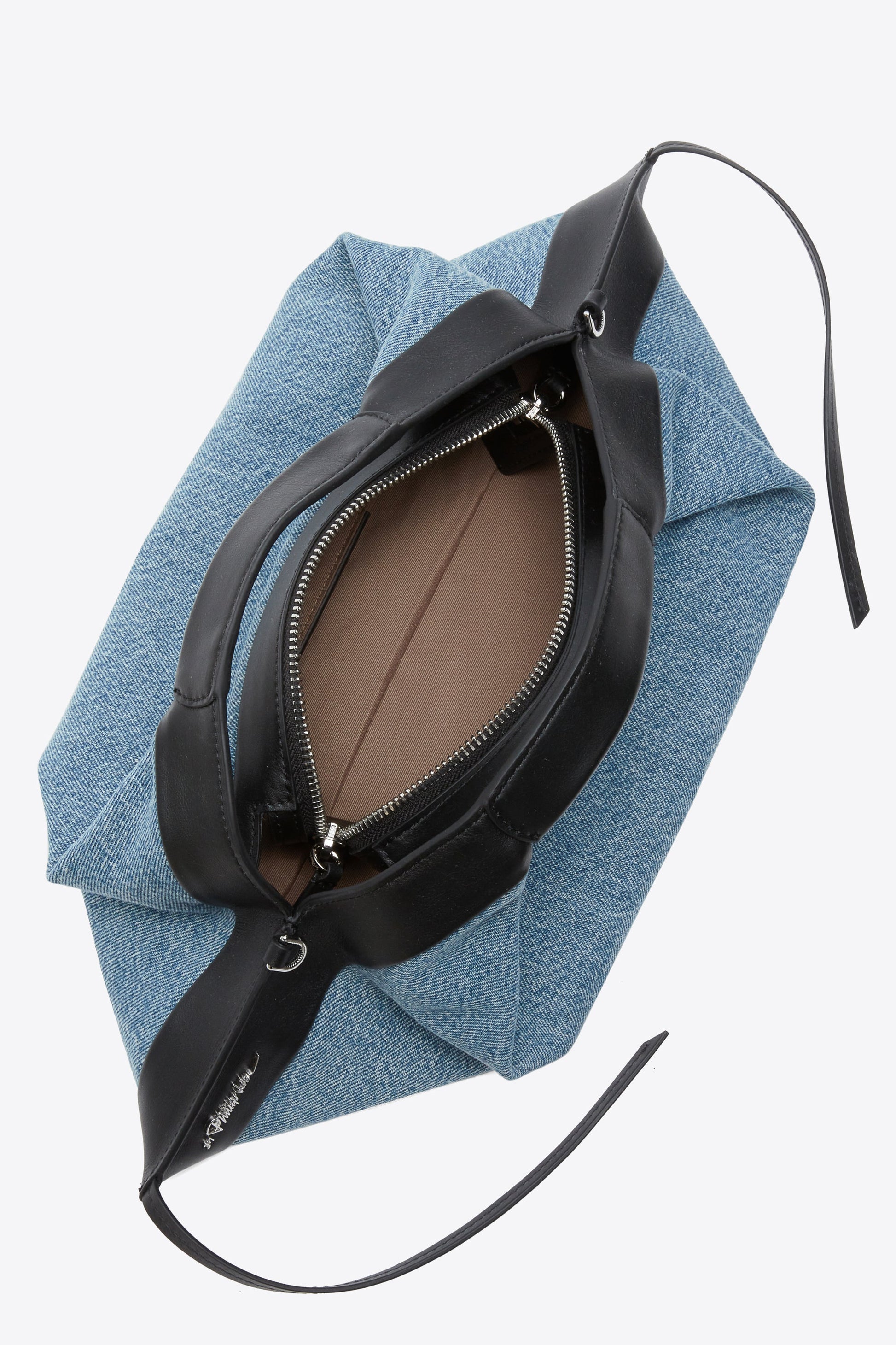 Luna Mini Denim Crossbody Bag